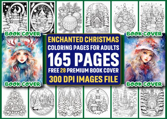 165 Enchanted Christmas Coloring Pages: A Practical Evaluation for Adult Colorists