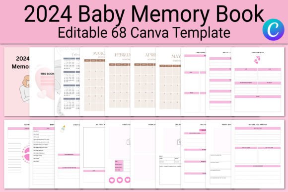 2024 Baby Memory Book: A Practical Keepsake for Your Baby's First Year