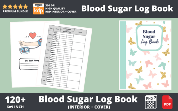 Butterfly Cute Blood Sugar Log Book: A Practical Health Tracking Companion