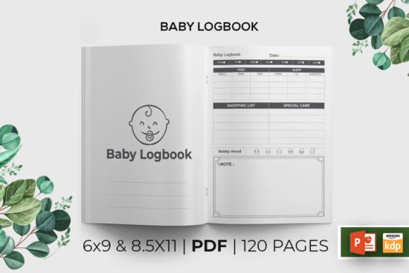 Designing a Premium Baby Logbook KDP Interior for Kindle Direct Publishing