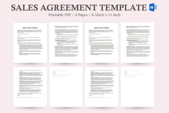 Sales Agreement Contract Template: A Strategic Tool for Protecting Every Transaction
