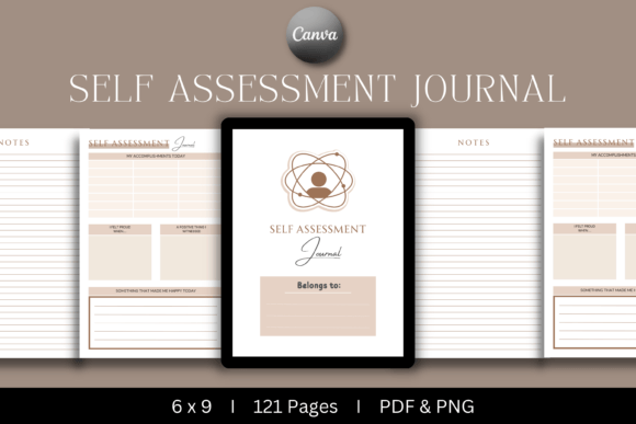 Self Assessment Journal KDP Interior: Your Publishing Edge