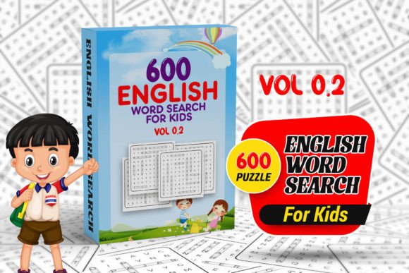 Unlocking Learning and Publishing Potential with Word Search Puzzles for Kids Vol 2